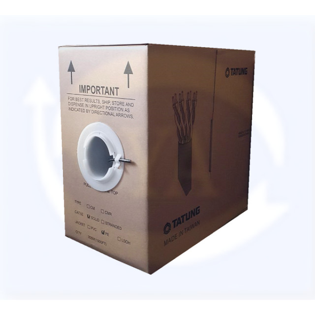 大同 CAT.5e UTP/PE 24AWG (箱裝305M)