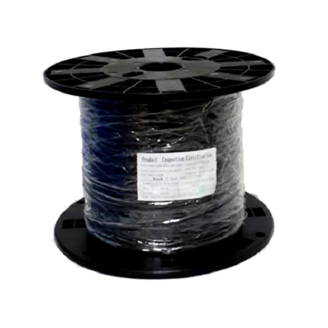 藤倉 扁平光纜  4芯 黑色 (軸裝500M)
