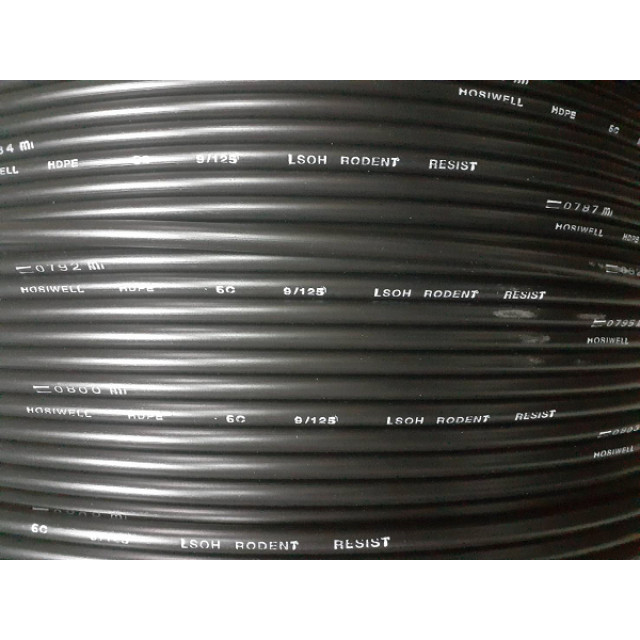 6芯單模單束管型光纜 非金屬 9/125μm 可裁線