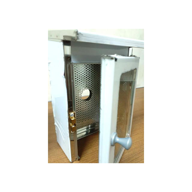 【JMTO】JT-1500S 小信箱｜不銹鋼外殼・扣緊式玻璃門・薄型雨遮信箱