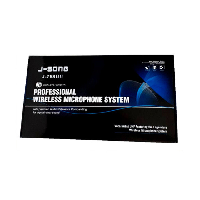 J-SONG 調頻UHF手握無線麥克風 4支  J-768IIII
