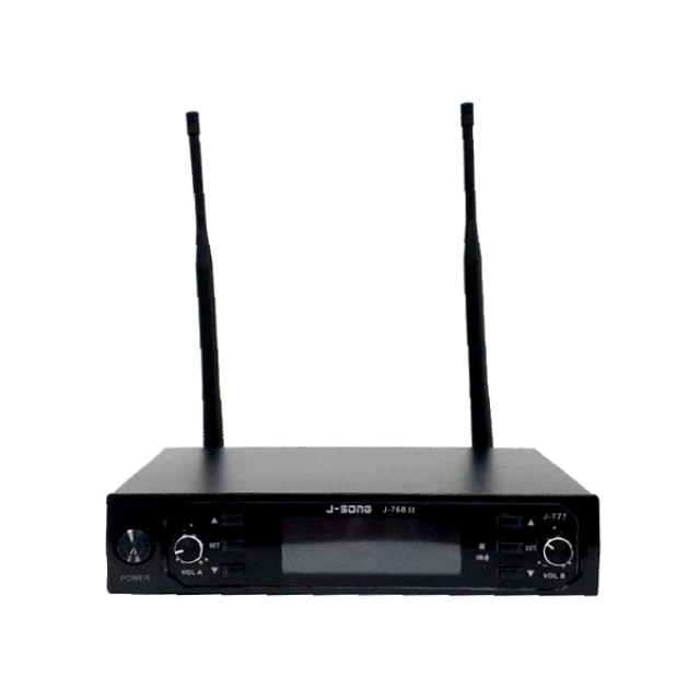  J-SONG 調頻UHF雙手握無線麥克風  J-768II 