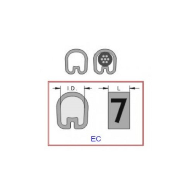 Cat.6 配線標誌 EC-3 