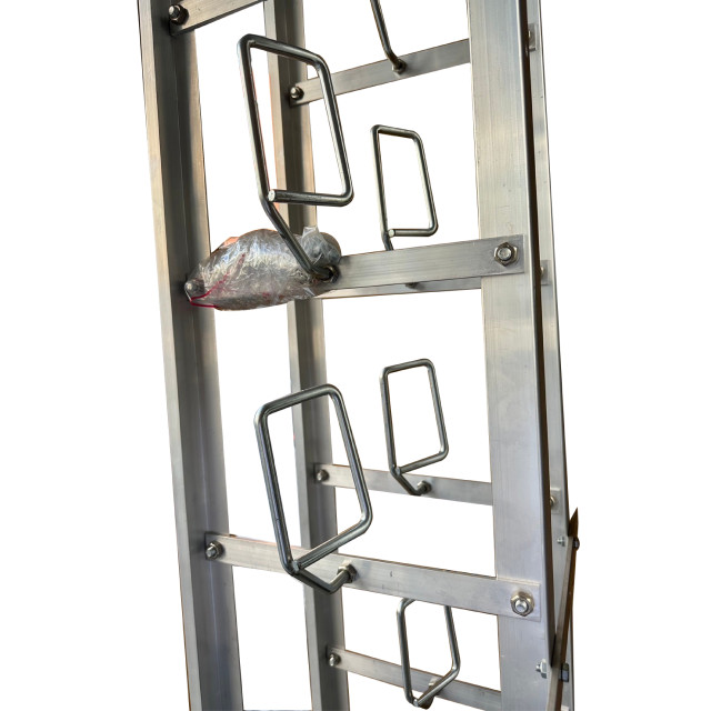 單側MDF配線架  600P*2縱架(1200對)