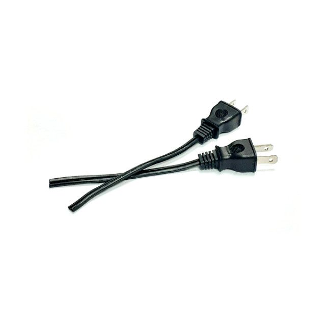 AC公插+ 1.25m㎡×2C 電源線-17cm  10條