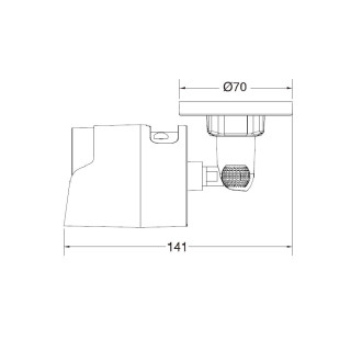 陞泰 AVTECH 300萬畫素紅外線槍型網路攝影機 CPM3103
