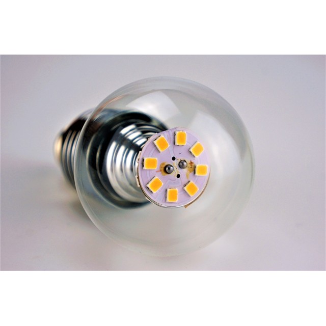 E17玻璃圓燈泡 6W 白光/黃光